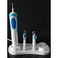 Miniatyrbillede 3 af 7: Oral B Elektrisk tandbørste badeværelse tandbørste stander base støtte tand børstehoveder med oplader hul