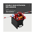Miniatyrbilde 4 av 6: Dual Gear Extruder Ender 3 v2 Upgrade Motor Shaft 20mm, Compatible with Ender 3 Pro CR10 Series 3D Printer TPU Filament Drive