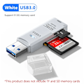 Pikkukuva 7 / 8: 2 IN 1 kortti lukija USB 3.0 Mikro SD TF kortti muisti lukija nopea monikortti kirjoitin sovitin flash asema