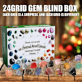Miniatyrbilde 2 av 8: Jul Advent Kalender Edelstein Samling Tell Ned til jul Stener Mineraler Fossiler Advent Kalender Leketøy Gaver