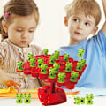Miniatyrbild 4 av 7: Montessori Math Toy Balancing Bräde Pussel För Barn Groda Balans Träd Utbildnings Förälder-barn Interaktion Bordskiva Spel leksaker