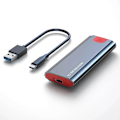 Miniatyrbilde 8 av 8: M2 SSD Case M.2 NVMe SATA SSD Kapital Adapter 10Gbps USB 3.2
