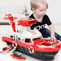 Miniatyrbillede 2 af 9: Simulering Spor Inerti Båd Diecasts & Legetøj Køretøjer Musik Historie Lys Legetøj Skib Model Legetøj