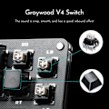 Miniatyrbilde 5 av 8: Fightstick Hitbox Leverless Controller Mini Stickless Arcade Stick For PC /Ps3/ Ps4 /Switch