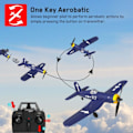 Miniatyrbillede 2 af 8: VOLANTEXRC 761-8 2,4GHz RC Fly 6-Axis Gyro F4U Corsair EPP RC Plane Foam Trainer Warbird