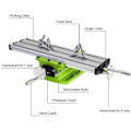 Miniatyrbilde 3 av 6: BG-6300 Compound Bord Arbeid Cross Slide Bord Arbeidsbord for fresing boring benk multifunksjon justerbar