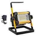 Miniatyrbild 3 av 8: 50W Flood Light Utomhus Portabel LED Reflektor Spotlight Laddningsbar Projektor Floodlight