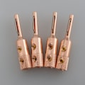 Miniatyrbillede 2 af 6: Viborg VB401 Pure Copper Banana plug
