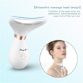 Pikkukuva 3 / 7: Led Kasvo ja Kaula hieronta Photon Therapy Anti Aging Reduce Double Chin Iho Lifting Device