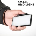 Miniatyrbillede 6 af 6: Bærbar LED Makeup Fyld Lys Desktop Live Fotografi Lys Selfie Øjenbeskyttelse Justerbar Lysstyrke