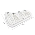 Miniatyrbilde 3 av 4: Palm Ginkgo Lønne Monstera Deliciosa Blader Silicon Sugarcraft Mugg Harpiks Verktøy