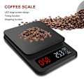 Miniatyrbilde 4 av 5: Digital kjøkken vekt elektronisk drypp kaffe vekt med timer
