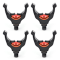 Miniatyrbillede 7 af 8: 4 stk Karper Fiske Stang Hvile Hoved Gripper til Stang Pod Holder