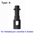 Miniatyrbillede 1 af 5: Vand Adapter Til Karcher K2 K3 K4 K5 K6 K7 Hun Til Parkside Hun Vand kanoner