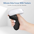 Miniatyrbilde 7 av 7: Anti-Trow Touch Controller Grip Deksel For Oculus Quest 2 Med Silicon Beskyttende Ring Deksel VR Tilbehør