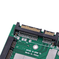 Pikkukuva 5 / 5: MSATA SSD 2.5'' SATA 6.0gps sovitin muunnin kortti moduuli levy mini Pcie Ssd