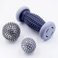 Miniatyrbild 7 av 7: Fot Massage Ruller Häl Spring Igelkott Ball Plantar Faciitis Massager Lätta Onma Muskler Nacke Skulder Arm Kroppen Trigger Point