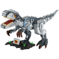 Miniatyrbild 1 av 5: Jurassic World 2 Brutal Raptor Byggnad Klossar Dinosaurie Tegelstenar Tyrannosaurus Indominus I-Rex Assemble Leksaker