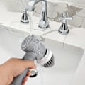 Miniatyrbilde 4 av 7: Elektrisk Spin Scrubber Trådløs Spin Scrubber med 6 Utskiftbare børstehoder