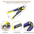 Miniatyrbillede 2 af 7: Wire Crimpers Multifunktionel Engineering Ratcheting Terminal Crimping Tang