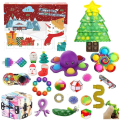 Miniatyrbilde 1 av 11: Jul Serie Byggeklosser Gave boks for barn 24 dager jul advent kalender