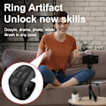 Miniatyrbilde 6 av 7: Trådløs Bluetooth Mobil Selfie Lazy Artifac Tiktok Fjernkontroll Ring Mobil Telefon Bluetooth Kontroller  For Xiaomi Apple
