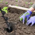 Miniatyrbillede 4 af 7: Have snegl bor bit værktøj stål plantemaskine snegl bor snegl stolpe hul graver blomster beplantning hul graver bor
