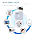 Miniatyrbillede 3 af 7: Automatisk Spænding Beskytter Socket Switcher AC 220V Power Surge Safe Protector