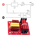 Miniatyrbilde 6 av 6: Høyttaler Frekvens Divider Stereo Crossover