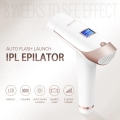 Miniatyrbillede 4 af 9: 2i1 IPL Epilator Hårfjerning LCD Display Maskine T009i Laser Permanent Bikini Trimmer Elektrisk Depilator