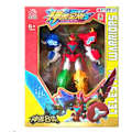 Miniatyrbillede 3 af 4: Super Sentai Megazord Ranger Deformation Robots Dinosaur Kraftfuld  Action Figur