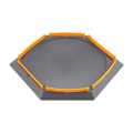 Miniatyrbillede 9 af 10: Arena Disk For Burst Gyro Spændende Duel Spinning Top Stadion Battle Plade Legetøj Tilbehør