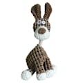 Miniatyrbilde 4 av 9: Moro Kjæledyr Leke Esel Shape Cordfløyel Tygge Leke For Hunder Valp Squeaker Squeaky Plysj Bein Moar Hund Leke