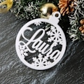 Miniatyrbillede 1 af 9: Custom Jule Tree Baubles Jule Tree Decor Personalized Ornament