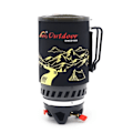 Miniatyrbillede 1 af 5: 1400ml camping gas komfur ild madlavning systemer og bærbare gas brændere