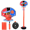 Miniatyrbild 1 av 5: Barn's Basket Spela Set Utomhus Sport Justerbar Stativ Korg Hållare Båge Mål Spel