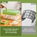 Miniatyrbild 4 av 8: 32 Grid Silicon Ice Cube Tray Form Med Lock Spade Förvaring Låda Ta bort Med Ett Klick Ice Maker