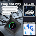 Miniatyrbilde 7 av 7: CarPlay TV Box Android Auto Wireless Carplay Adapter 8GB 128GB
