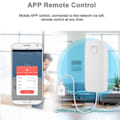 Miniatyrbillede 5 af 7: Vand lækage alarm uafhængig WIFI vand lækage sensor detektor oversvømmelse alarm