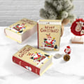 Miniatyrbilde 2 av 8: 5 stykker bok form jul godteri gave boks jul gave pakning boks god jul fest pynt