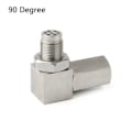 Miniatyrbillede 1 af 7: Universal O2 Oxygen Sensor Extender 90 Degree eller 45 Degree 02 Bung Extension