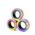 Pikkukuva 1 / 6: Magneettiset sormukset AntiStress Fidget Lelu Magic RingTool Rannekoru Magneetti sormukset sormi Spinner RingTool