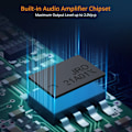 Miniatyrbilde 3 av 7: 192kHz DAC Konverter SPDIF til RCA Digital til Analog Audio Konverter