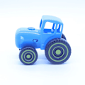 Miniatyrbillede 6 af 7: Musikalsk blå traktor jule legetøj bil gave