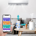 Miniatyrbilde 5 av 6: Smart WIFI Temperatur Og Fuktighet Sensor Innendørs Hygrometer Termometer