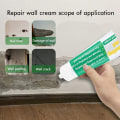 Miniatyrbild 2 av 6: Hem Vägg Mending Agent Set Gips Patch Restore Kakel Injektering Kläm Tub med skrapa