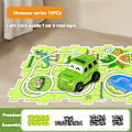 Pikkukuva 7 / 11: Puzzel Lelu setti rata auto tee-se-itse kokoa pala joustava rautatie rata