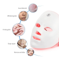 Miniatyrbillede 4 af 7: Genopladelig ansigtsbehandling LED maske 7 farver LED foton terapi skønhed maske