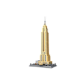 Miniatyrbillede 5 af 5: New York Empire State Building Blocks Brick Tower Church University Model Uddannelse Byggeri Legetøj