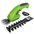 Miniatyrbild 7 av 7: Elektrisk trimmer 2 i 1 litiumjon sladdlös trädgård verktyg häcksax